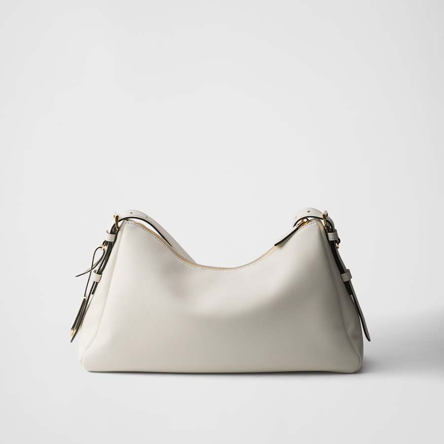 Aimée large leather shoulder bag