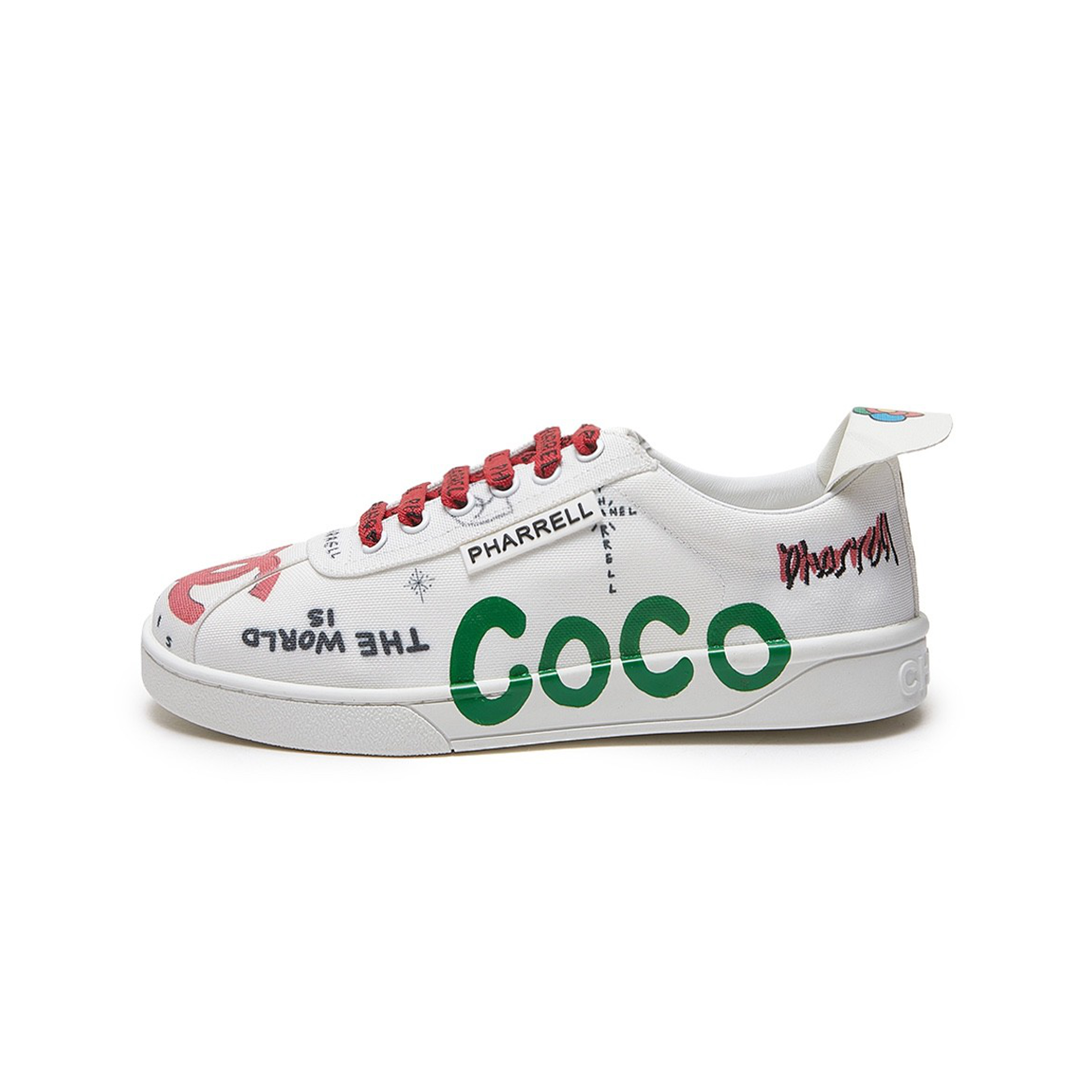 Chanel Sneakers Pharrell White Multi-Color (Women's) 24092308