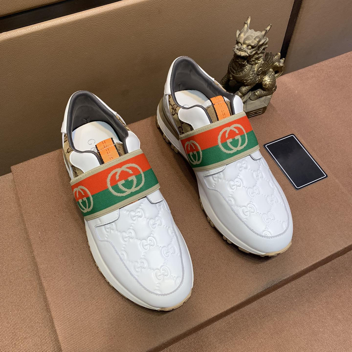 G logo fashion luxury comfortable breathable sneakers