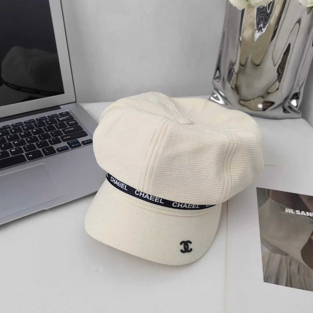 Breathable linen all-season beret octagonal hat XC16062501