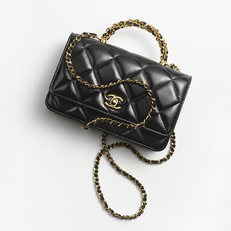 MINI FLAP BAG WITH TOP HANDLE 852986