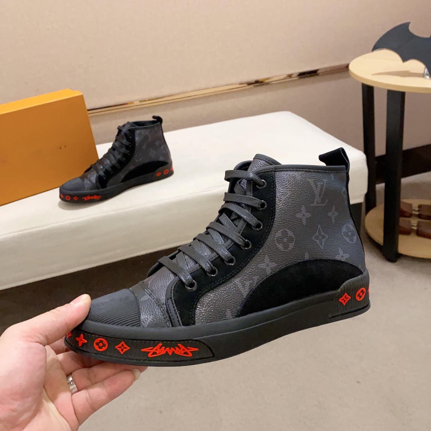 New Fashion Men's Classic Sneakers High Top Sneakers