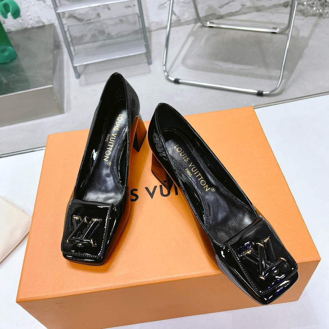 4-color patent leather - high heel sandals-03066