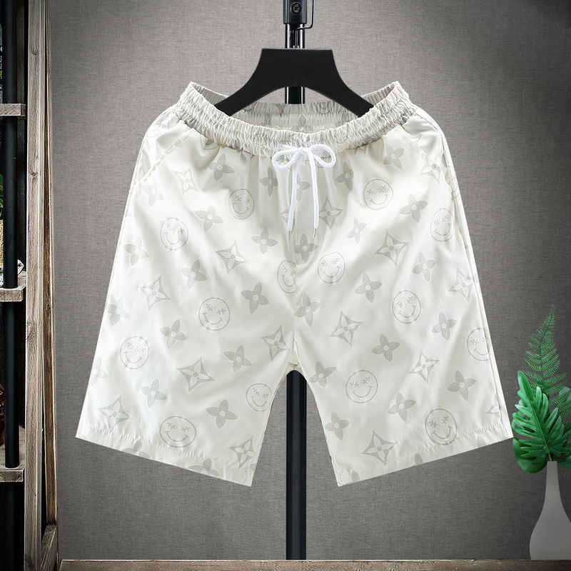 Men's Summer Casual Beach Smile Stars Prints Shorts