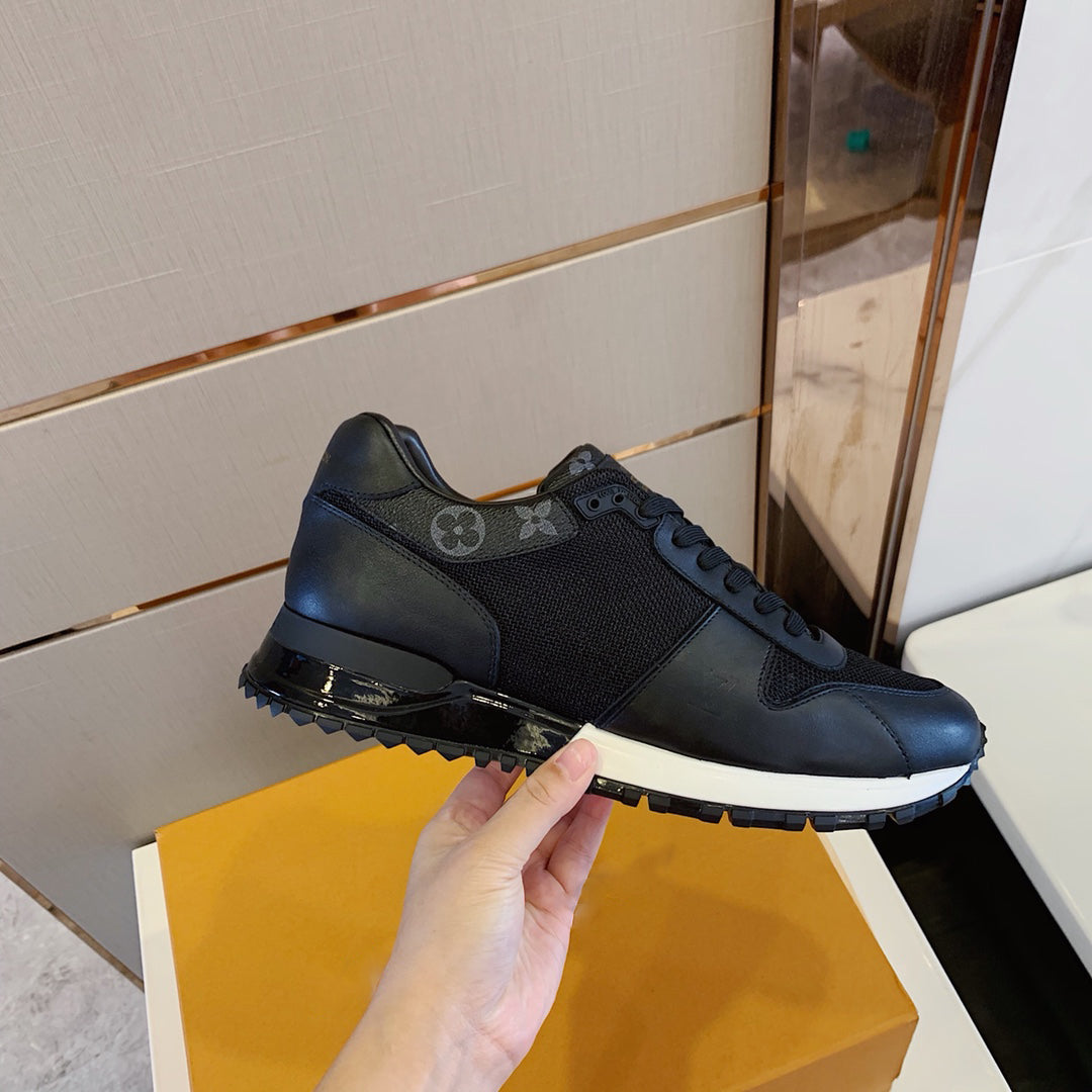 New Men's Fashion Black Versatile Comfortable Athletic Shoes
