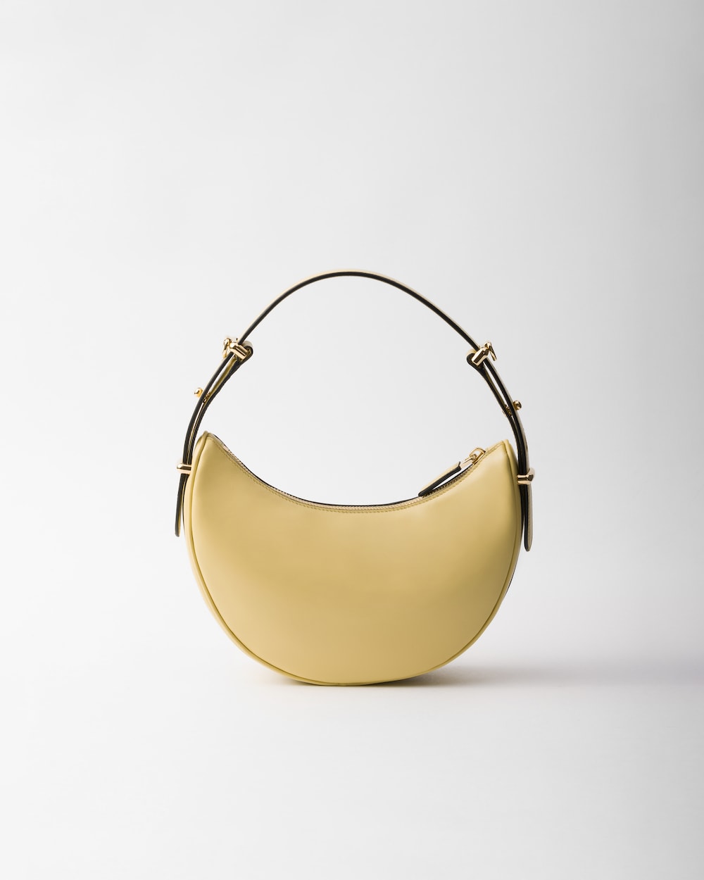 Arqué leather shoulder bag