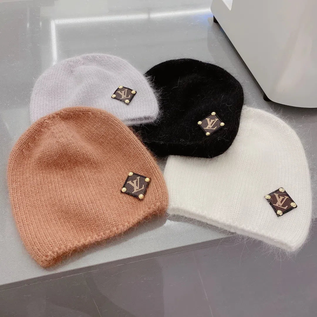 Autumn and Winter L New Wool Knitted Beanie