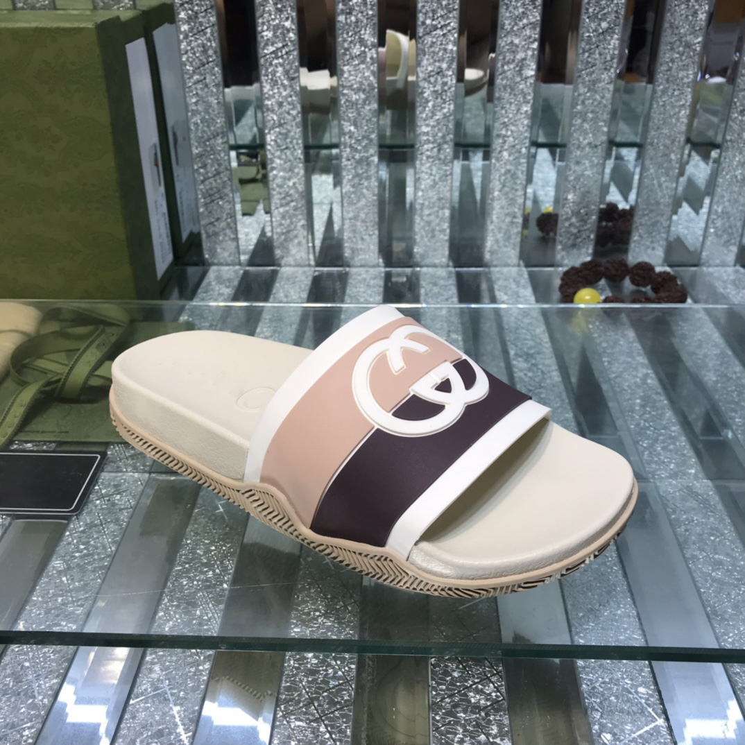 Men and women Fashion Luxury G Logo Slippers