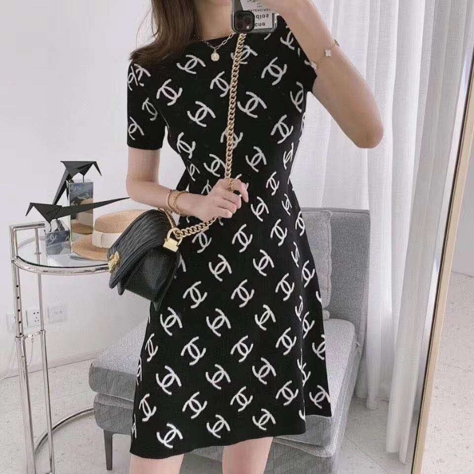 Women's trendy printed dress PD10041029