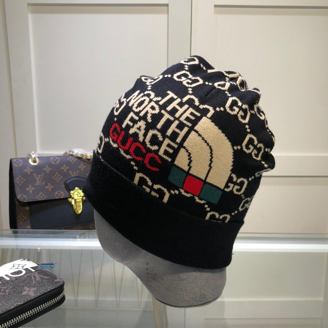 Beiman printed wool hat women's new all-match cold hat foreign style warm knitted hat men