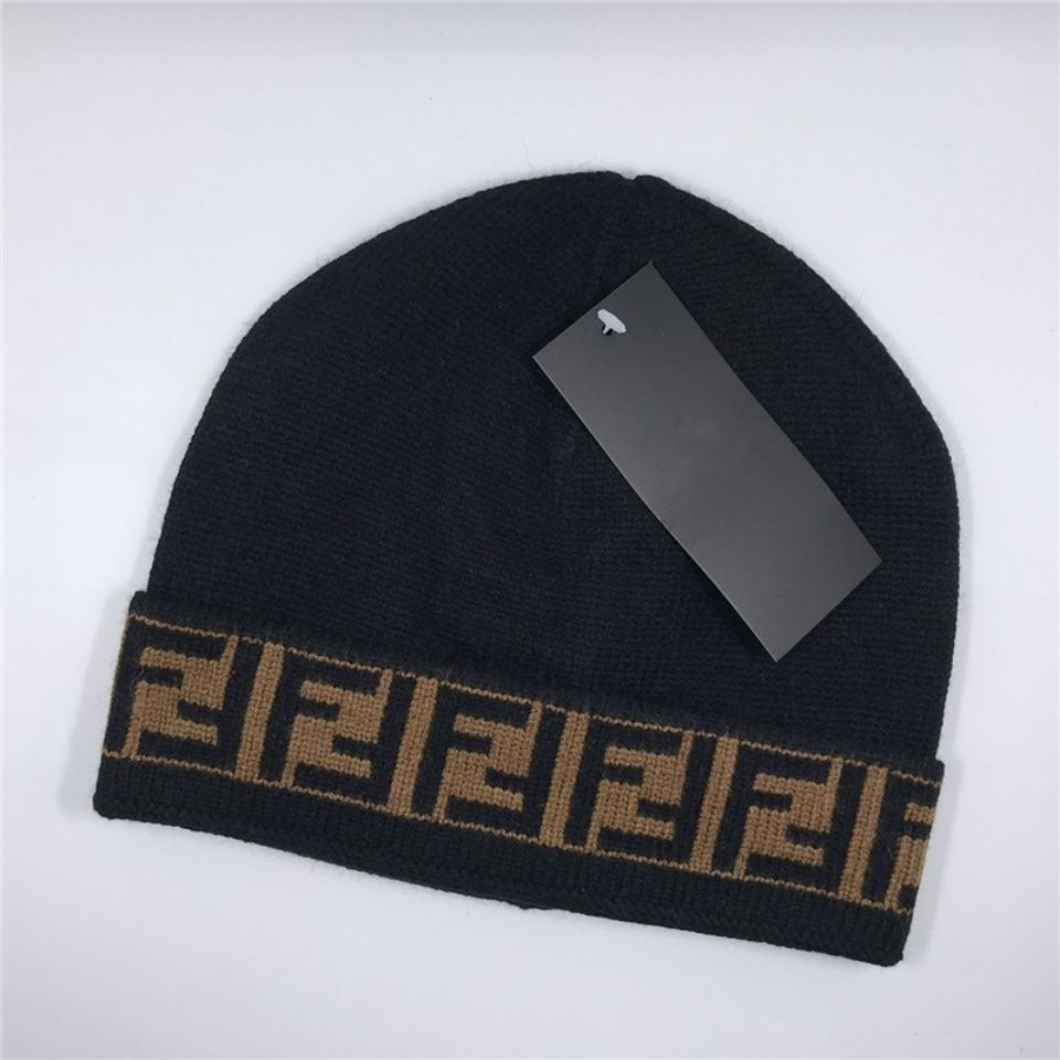 woolen hat new cold hat trendy men's casual warm knitted hat