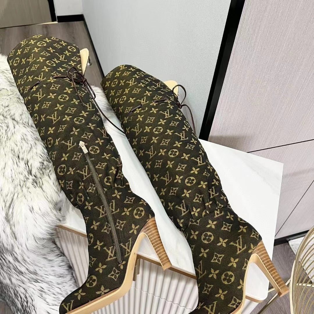 2023 new over-the-knee boots for girls