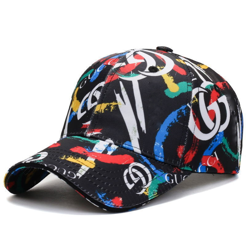 G luxury fashion brand printed ink-dyed baseball cap
