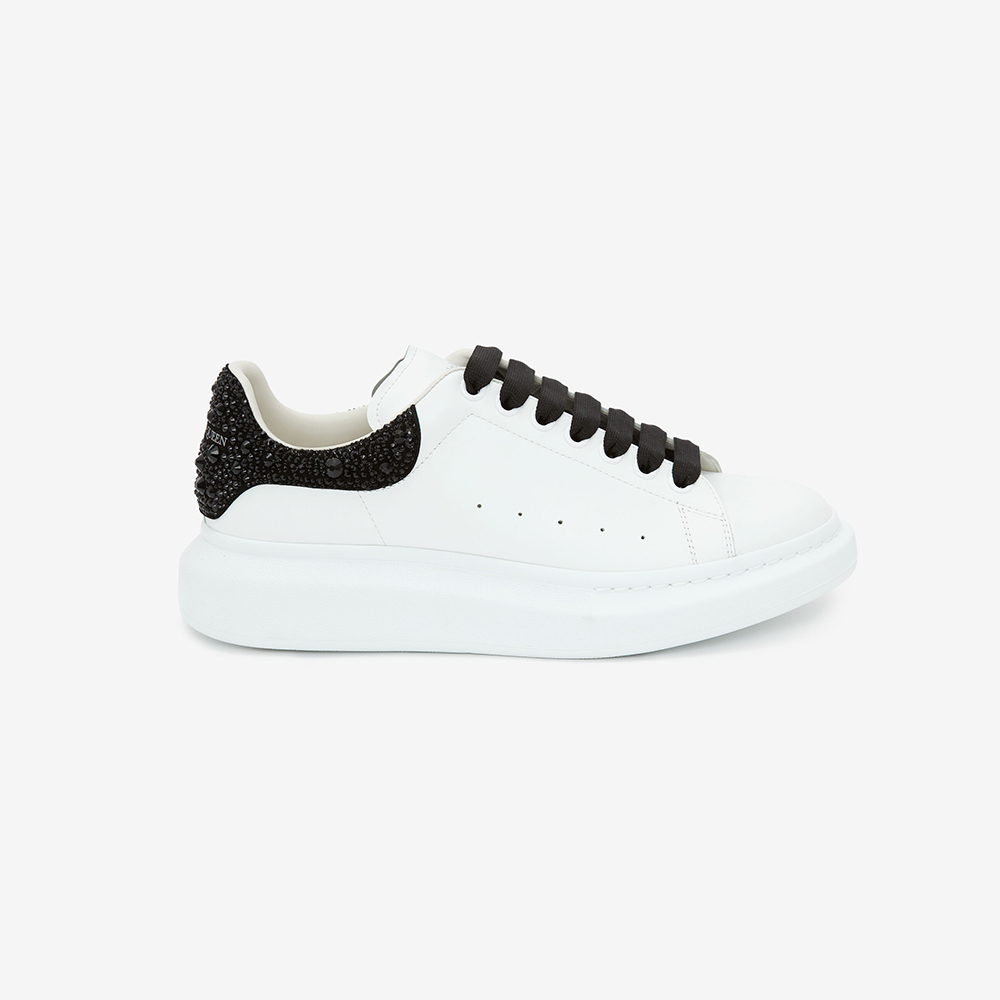 Women's Oversized Sneaker in White/jet Black 662655