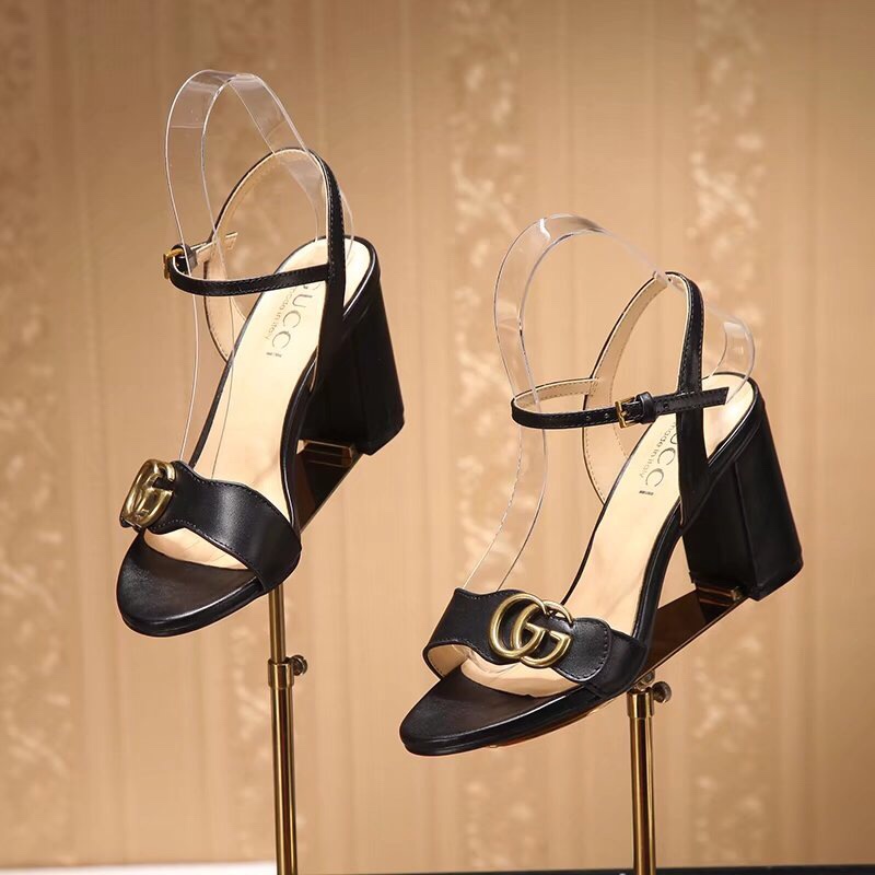 simple all-match high-heeled sandals 03061