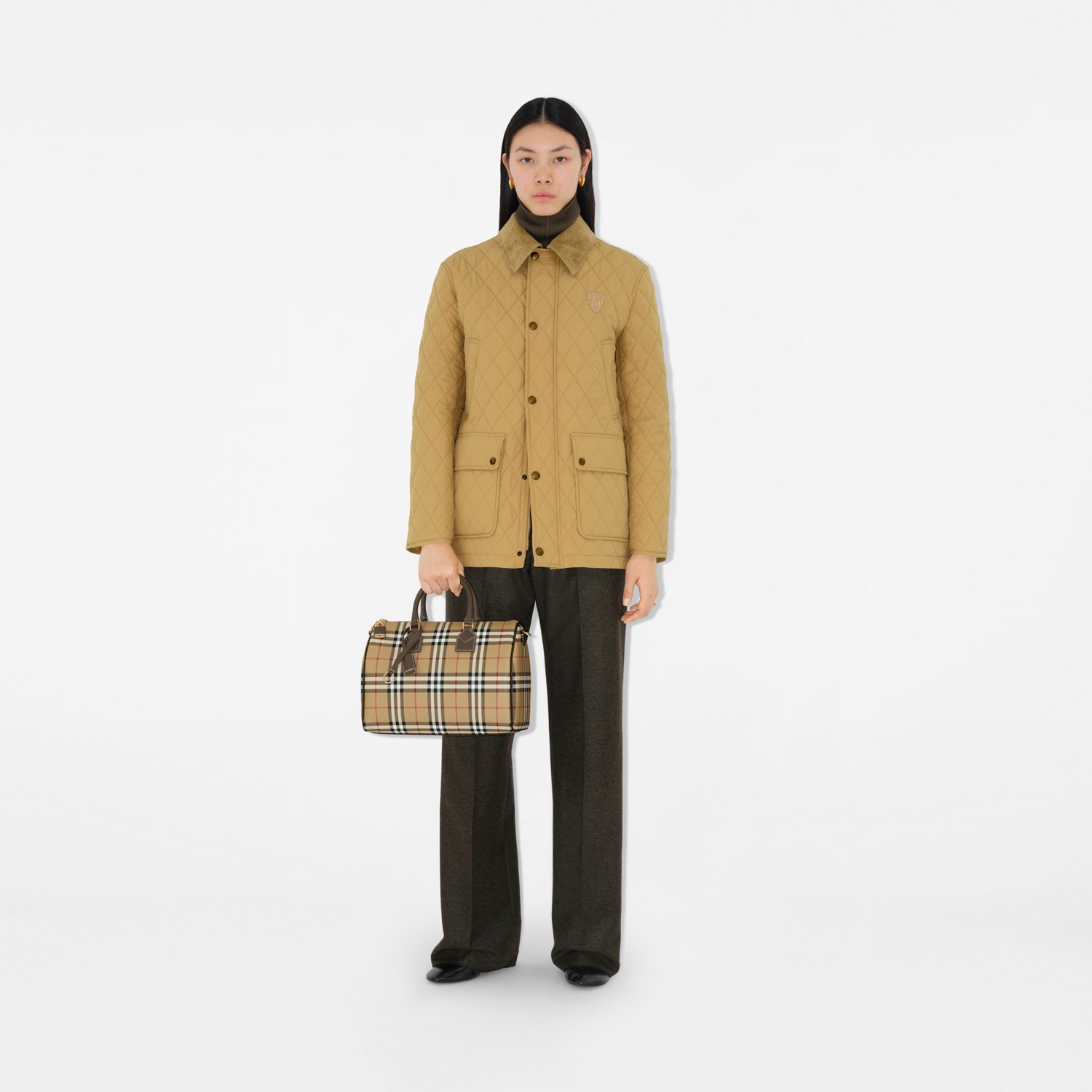 Medium Check Bowling Bag