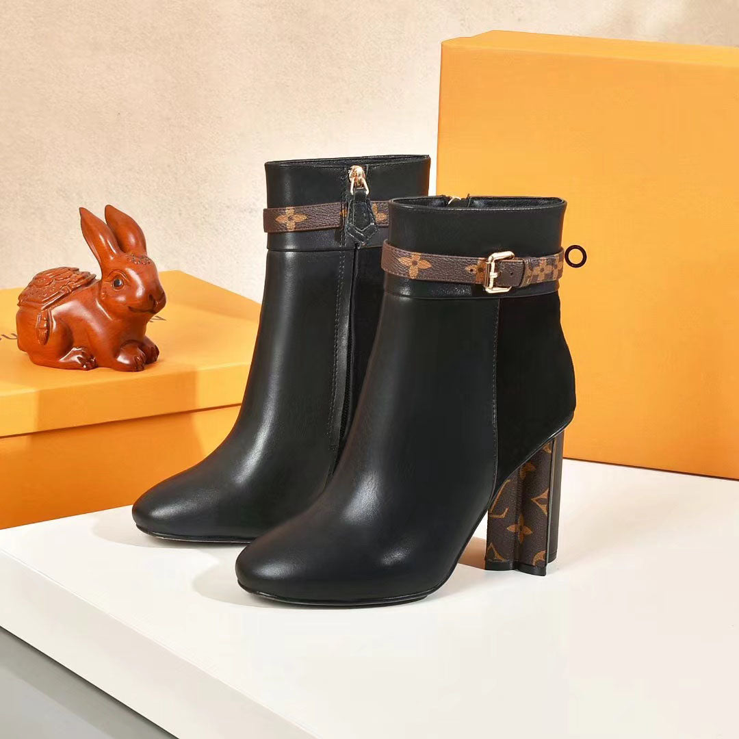 New fashion women's shoes versatile ankle boots S05