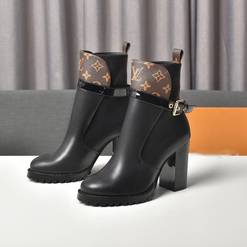 New fashion women's shoes versatile ankle boots S06