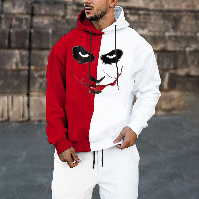 2022 Spring New Loose Men's Sweater Casual Print Hoodie(4 colors)