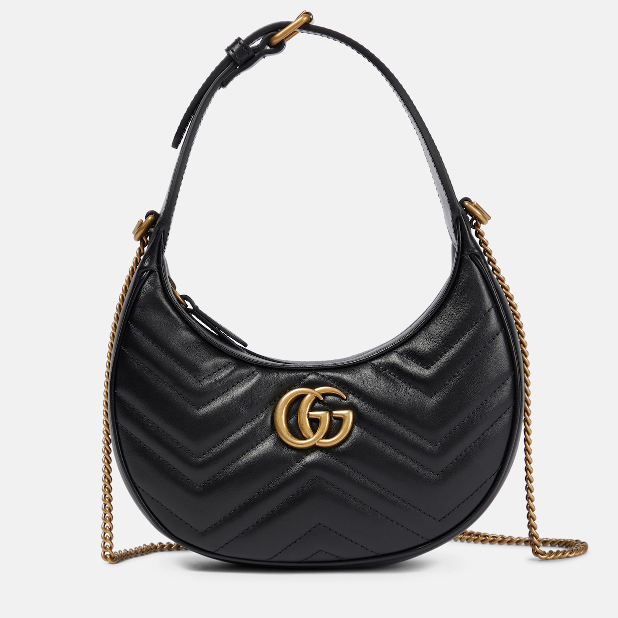 GG Marmont Mini Leather Shoulder Bag P00675612