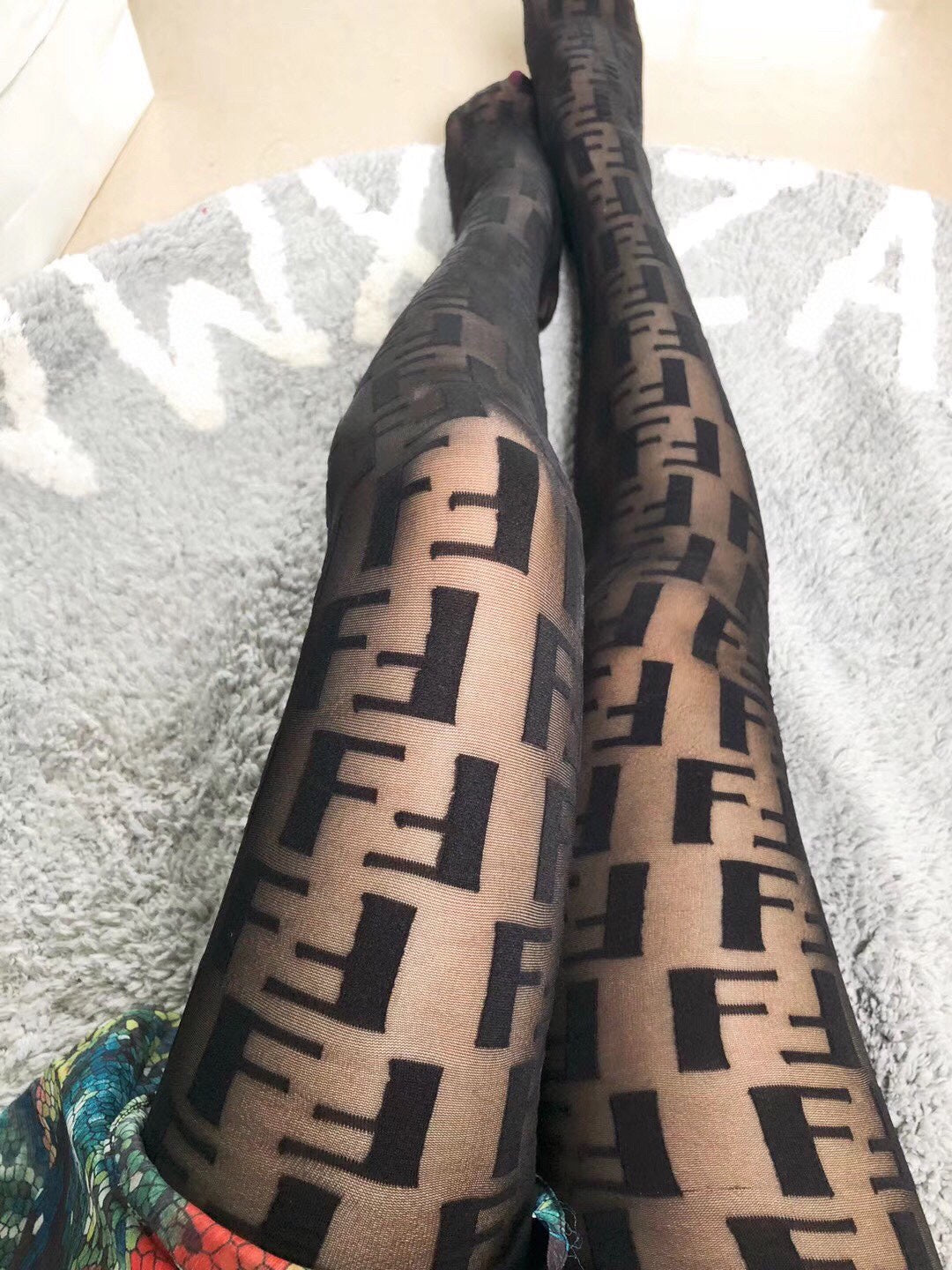 F Sexy Black Stockings XC0823040417