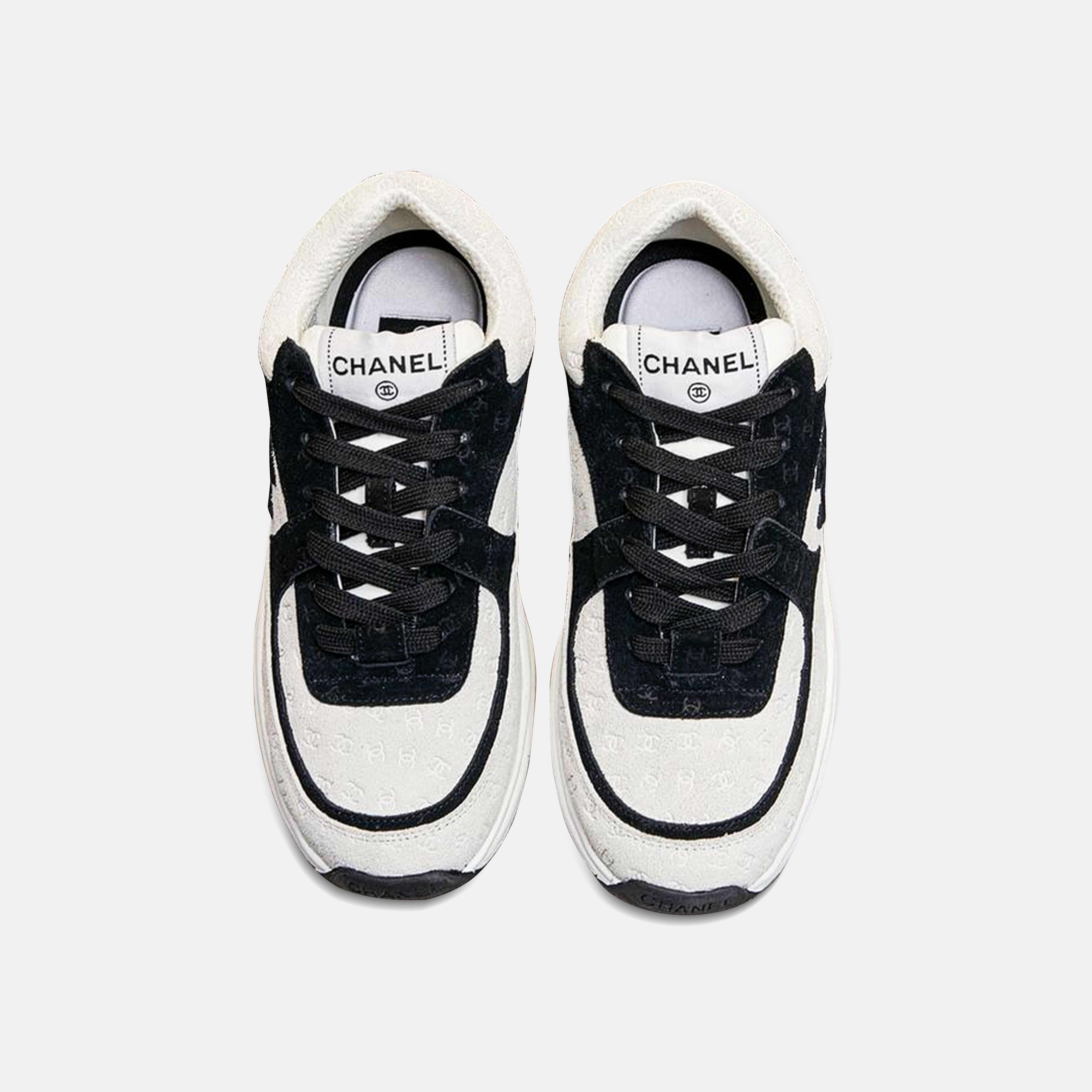 Women's Suede Trainer Printed CC 24092307