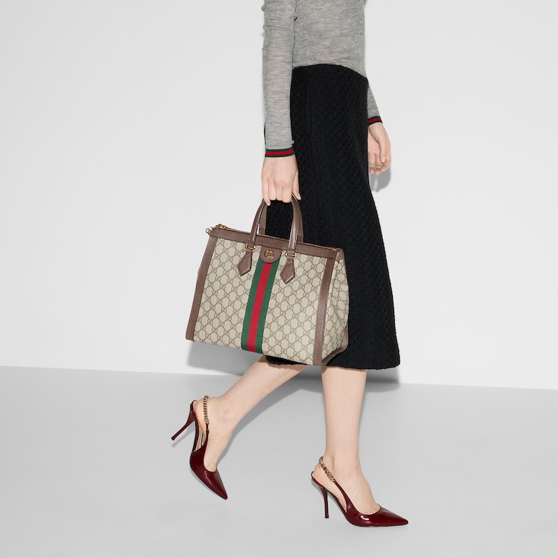 OPHIDIA MEDIUM TOP HANDLE BAG 852990