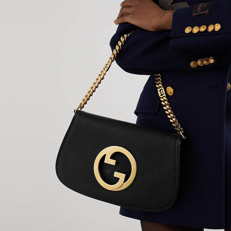 New Blondie leather shoulder bag