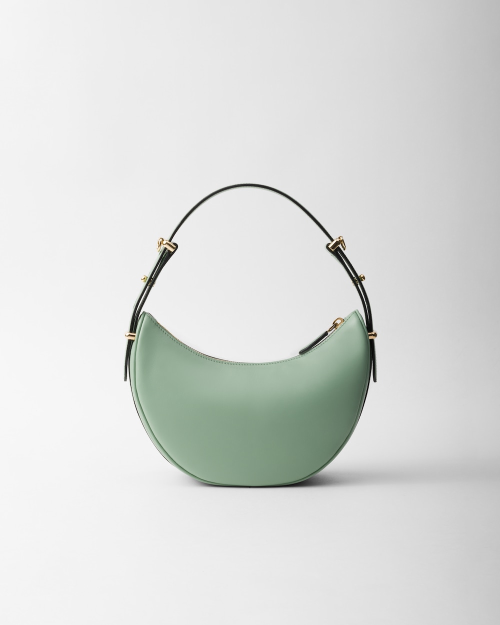 Arqué leather shoulder bag
