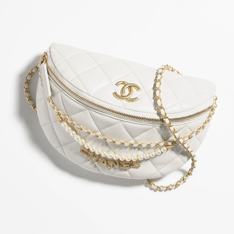 WAIST BAG White