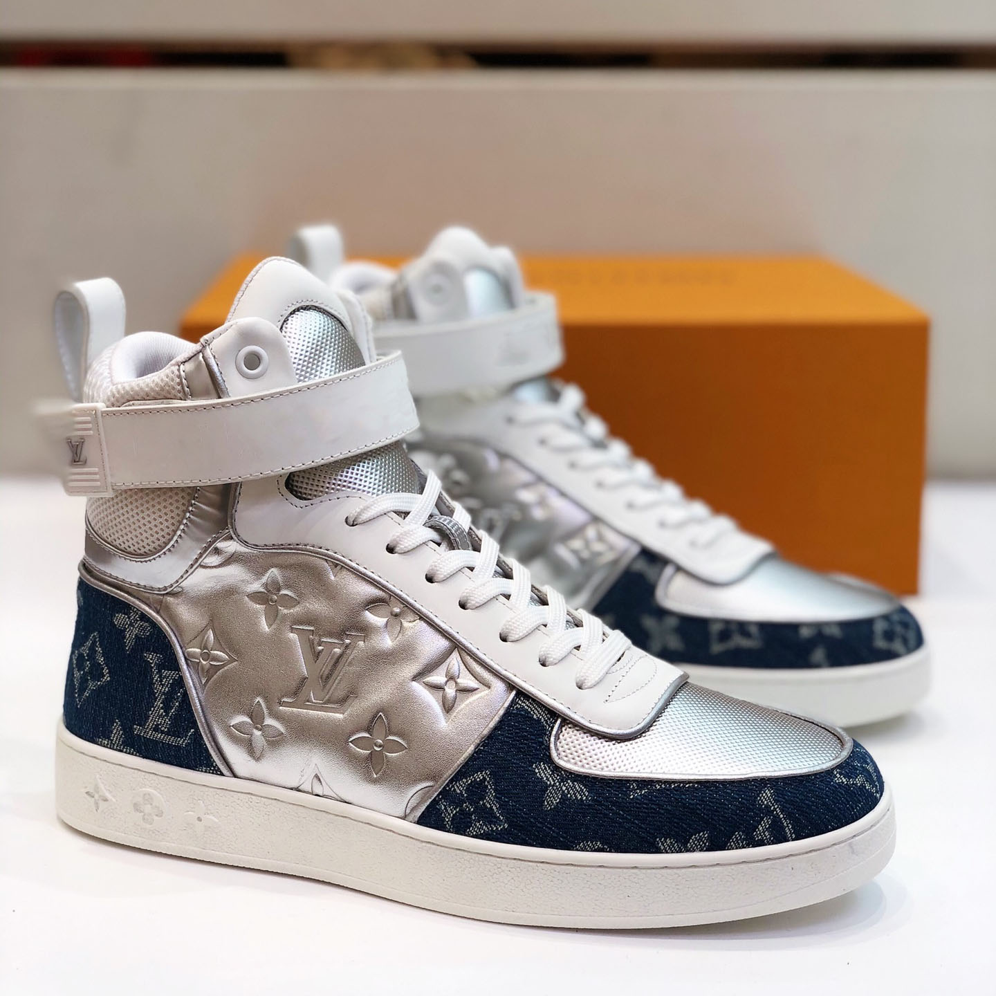 Men's Luxury Fashion High Top Sneakers