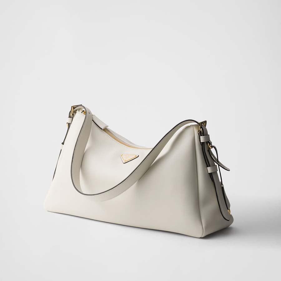Aimée large leather shoulder bag