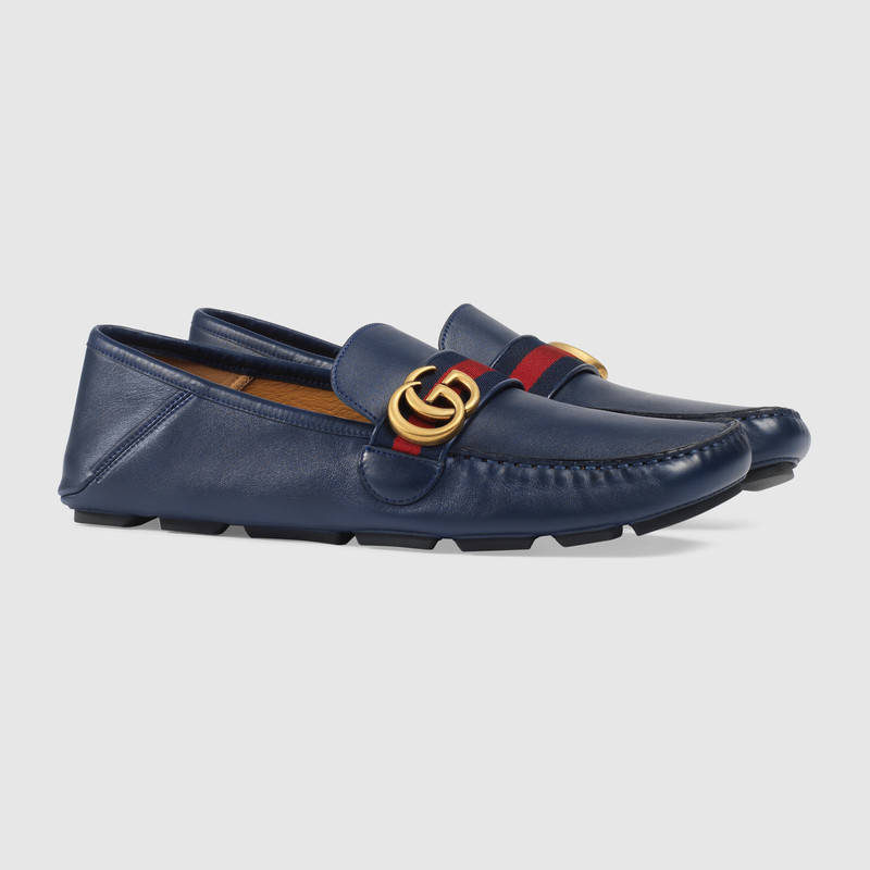 Woven Loafers Blue