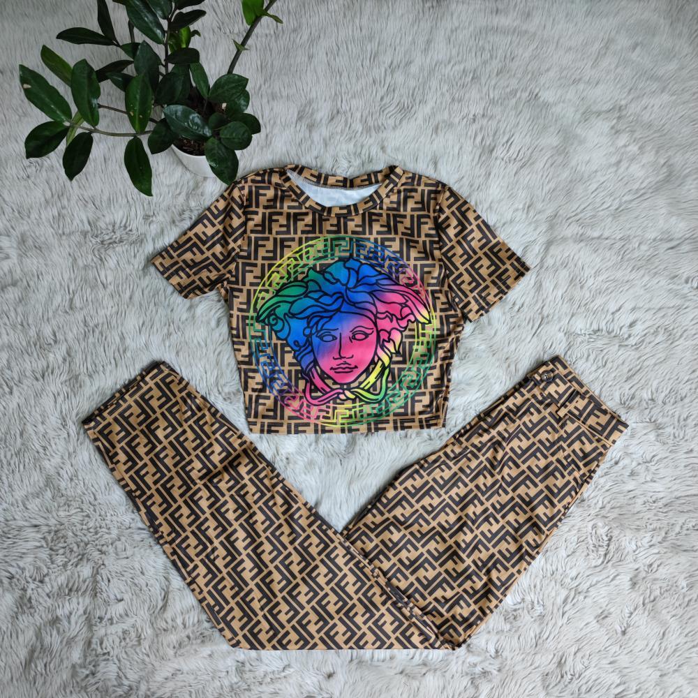 Fashion casual print set PD10042018