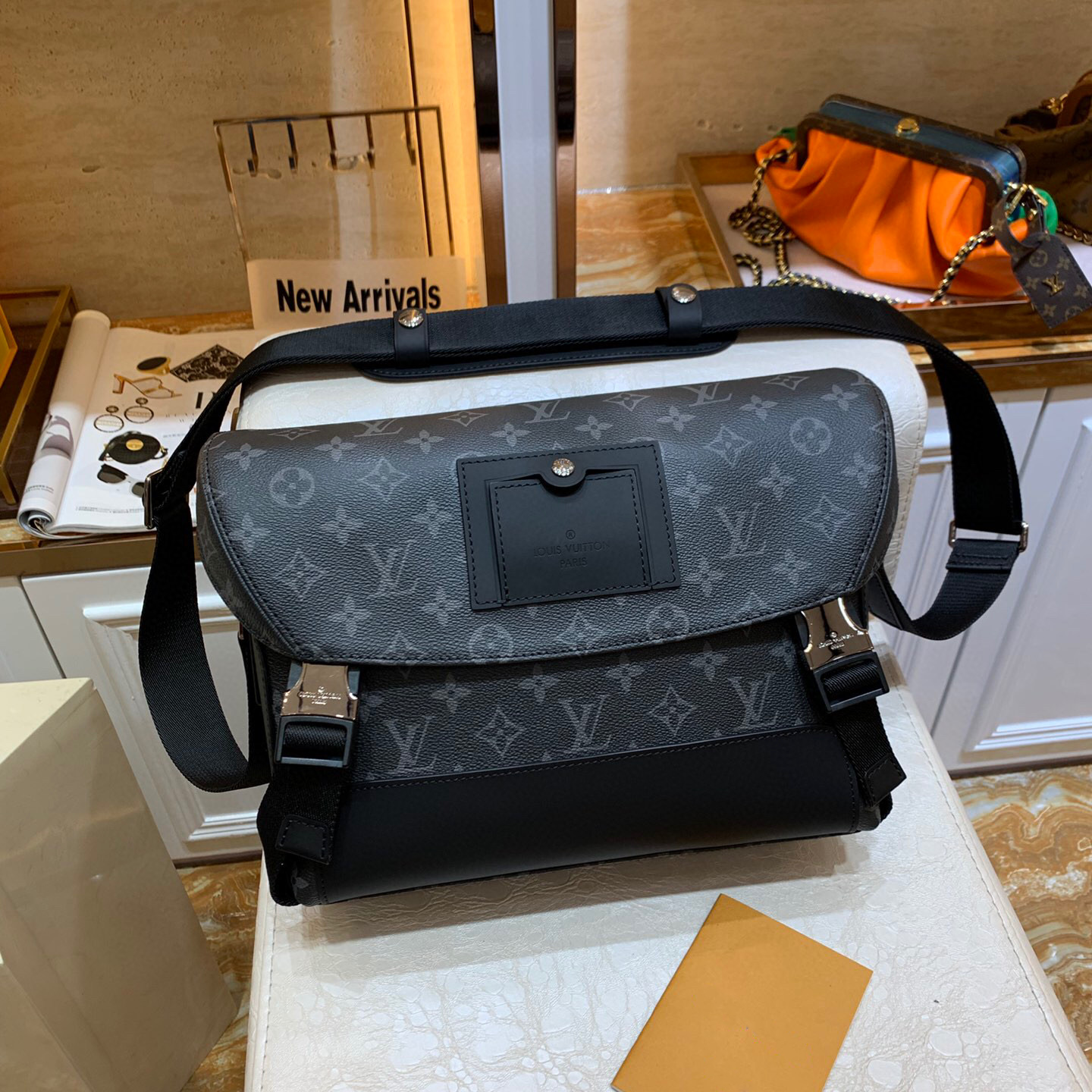 New fashion all-match one-shoulder diagonal high-end business bag