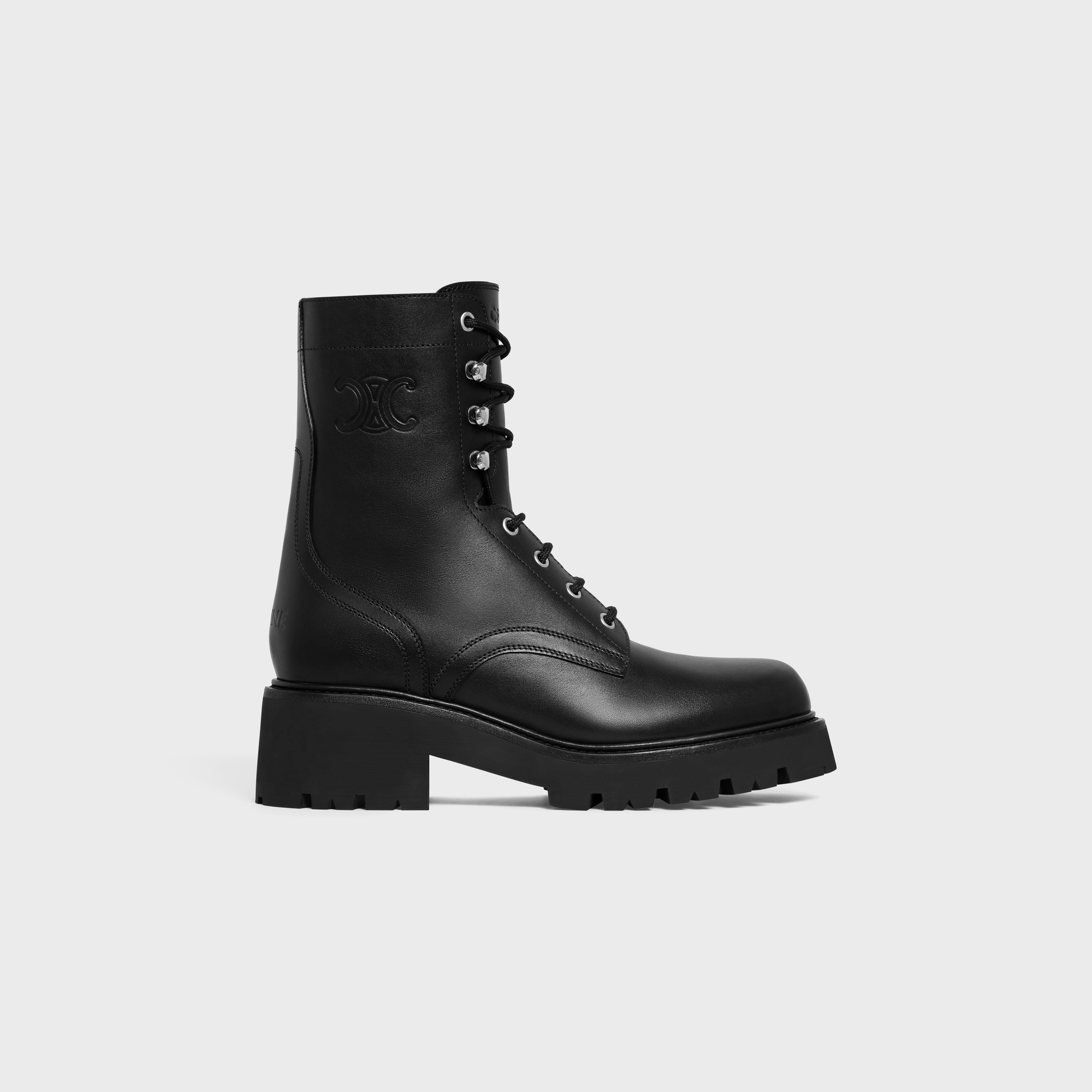 CE TRIOMPHE RANGERS MID LACE-UP BOOT IN SHINY BULL