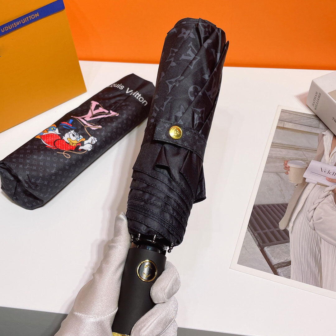 Presbyopic tri-fold automatic folding umbrella S03