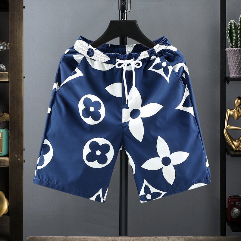Men's Summer Casual Beach Stars Prints Shorts