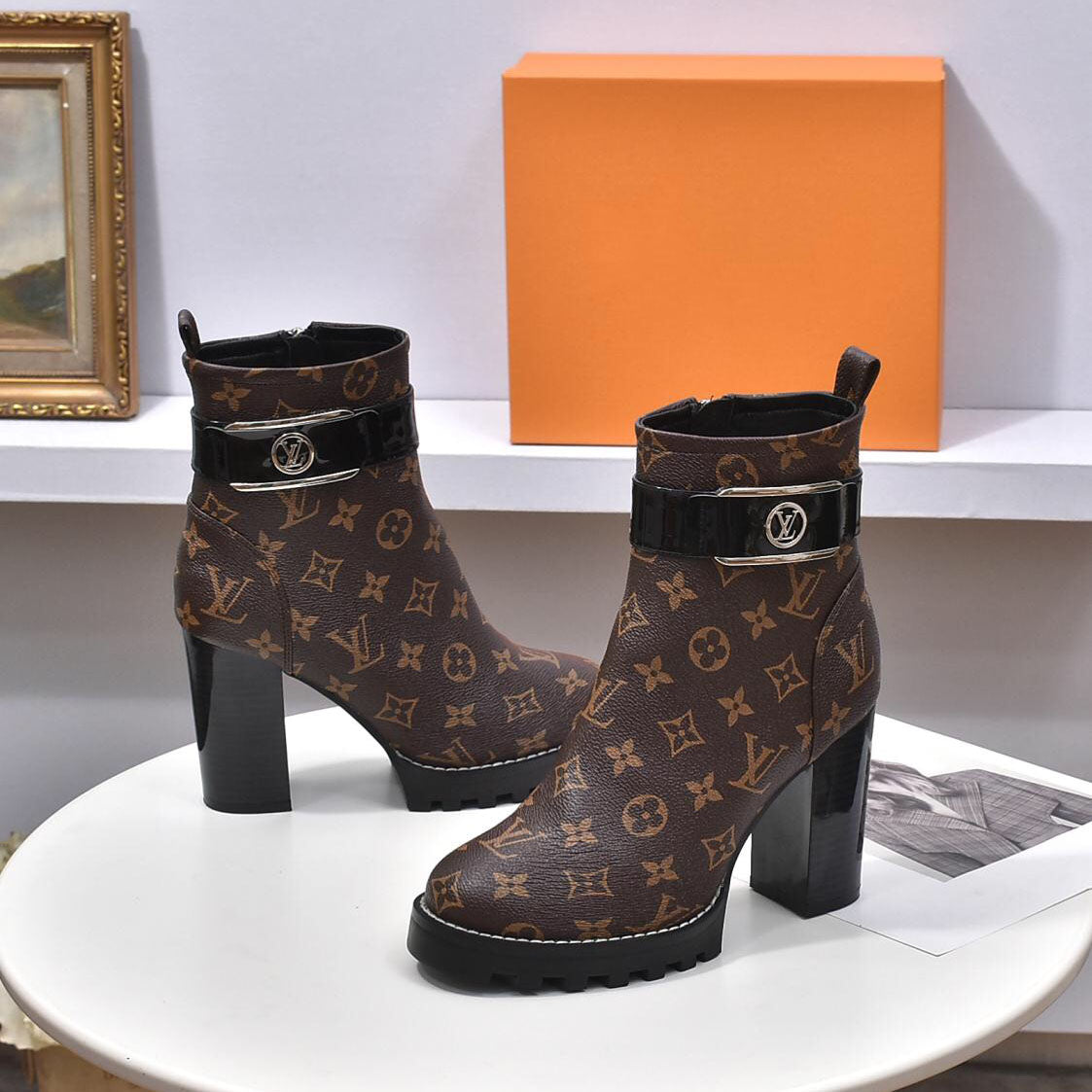 New fashion women's shoes versatile ankle boots S07