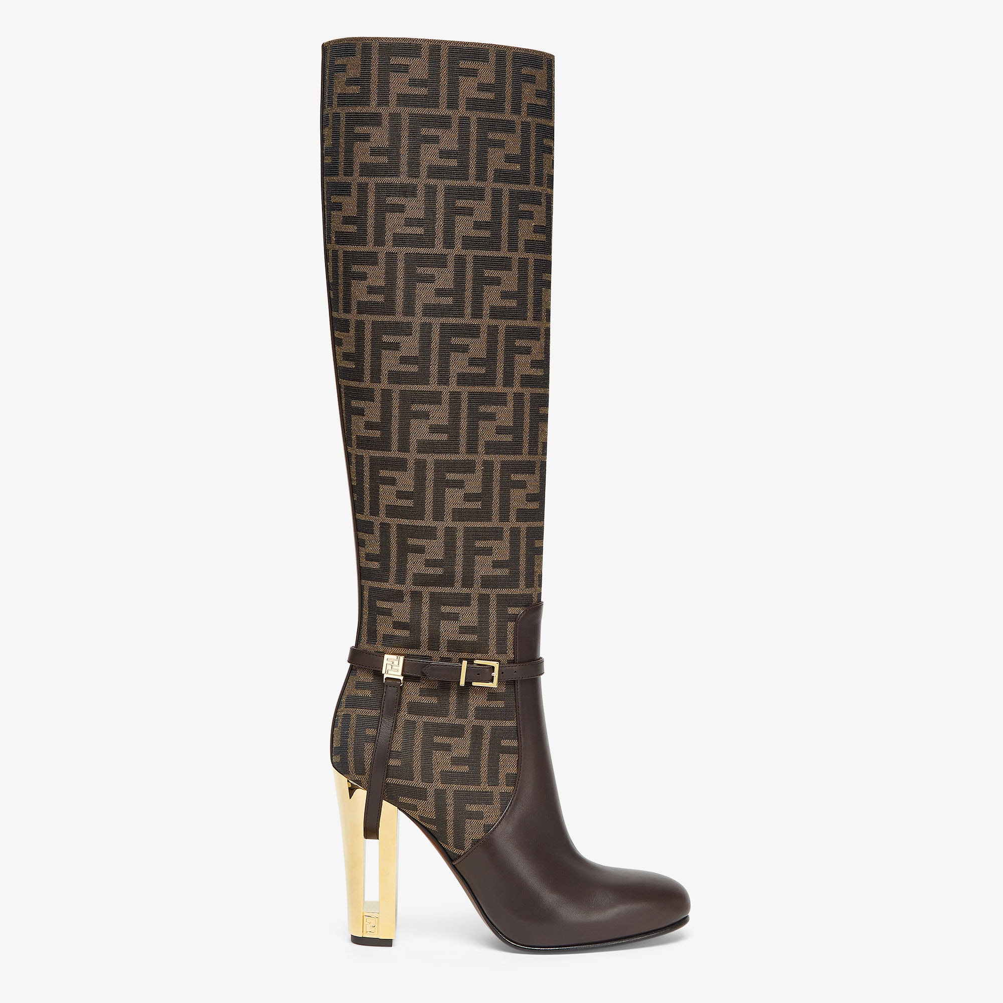 Delfina Round headed long boots