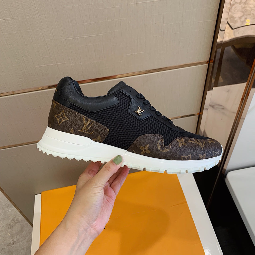 New Men's Fashion Stitching White Versatile Comfortable Athletic Shoes