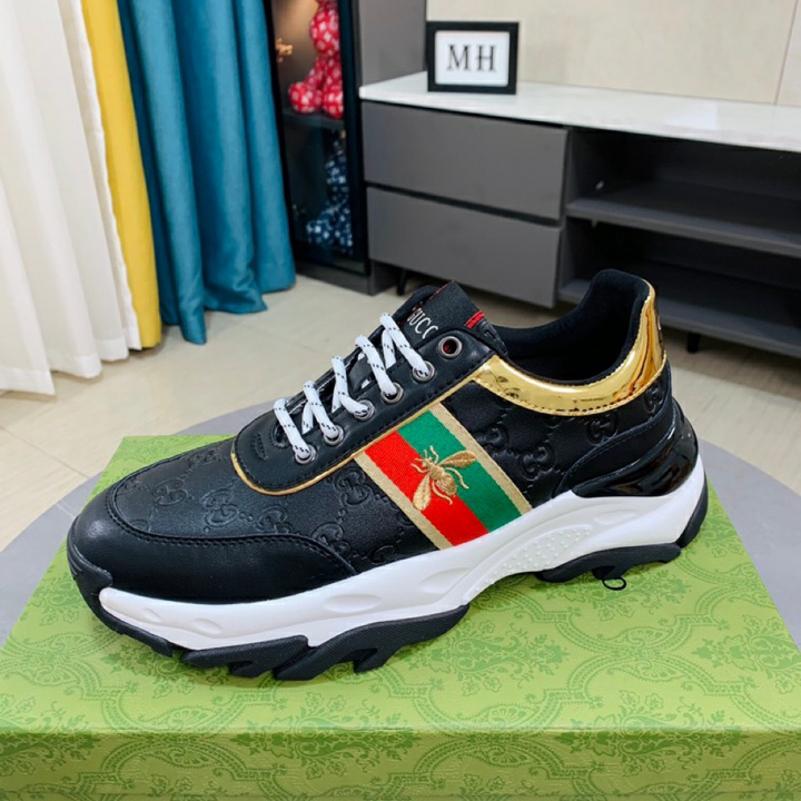Fashion Bees&stripes g pattern casual sneakers