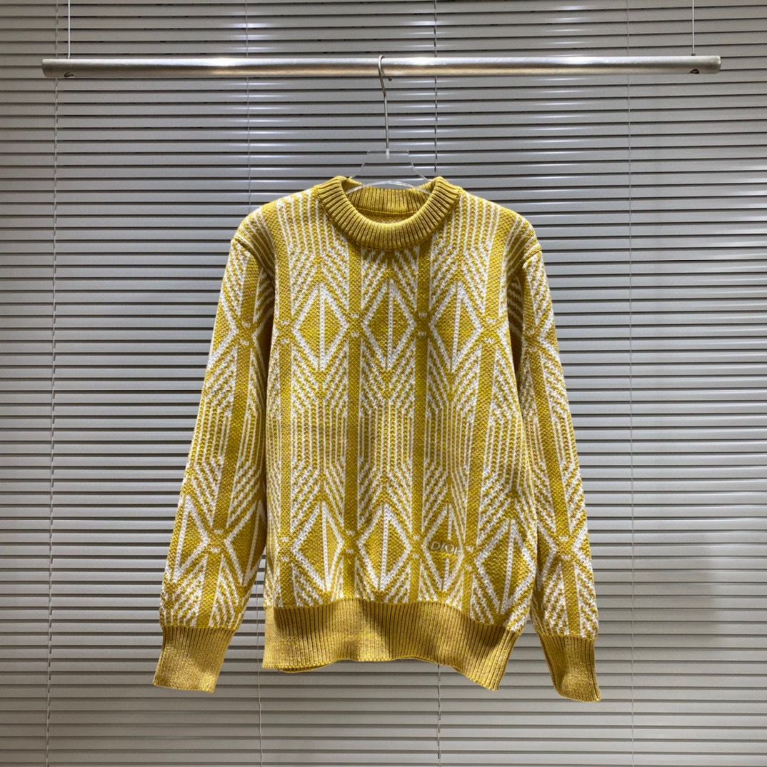 Autumn and winter new three-dimensional letter embroidery round neck sweater men's and women's loose casual tops S06
