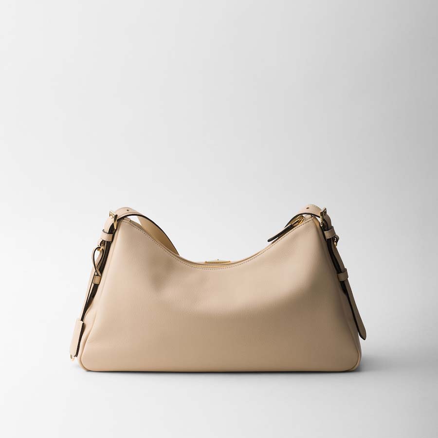 Aimée large leather shoulder bag