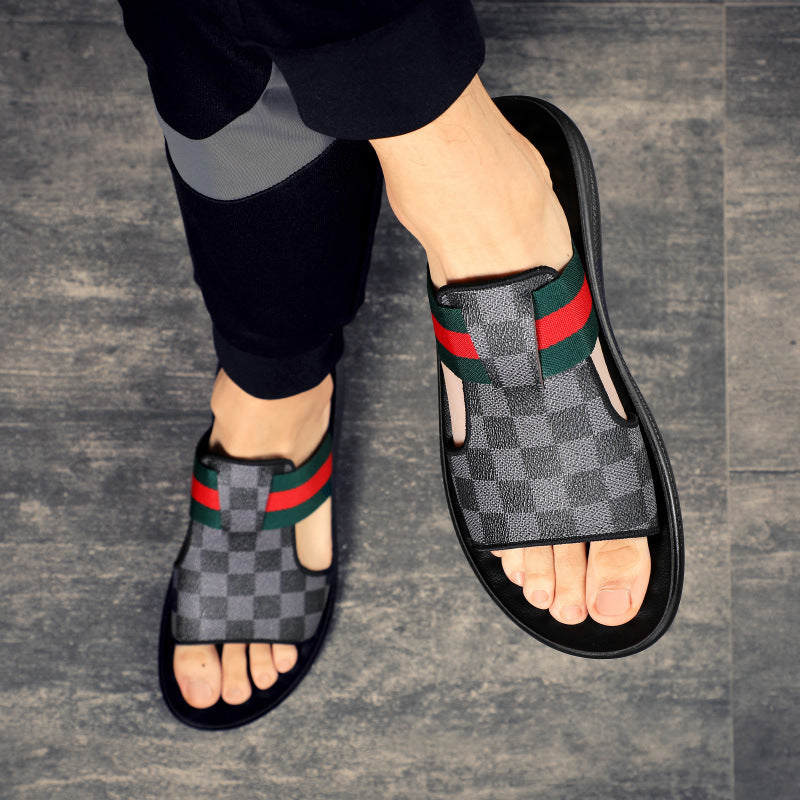Fashionable outerwear men's sandals PF01060652