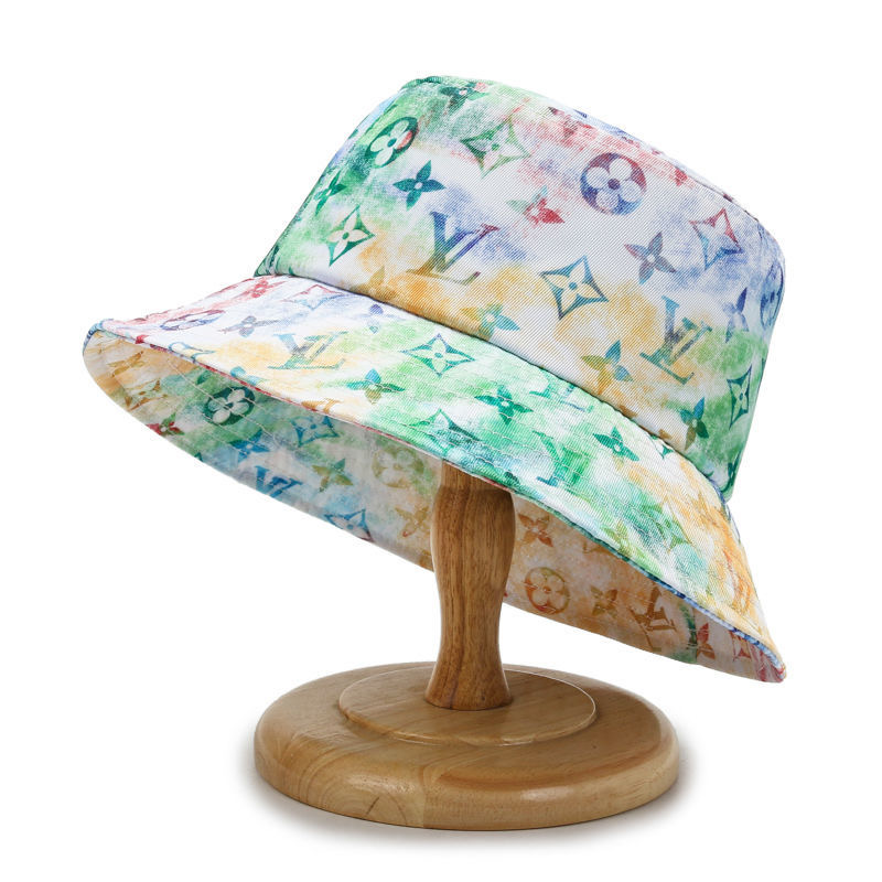 Luxury Fashion Brand Print Bucket Hat