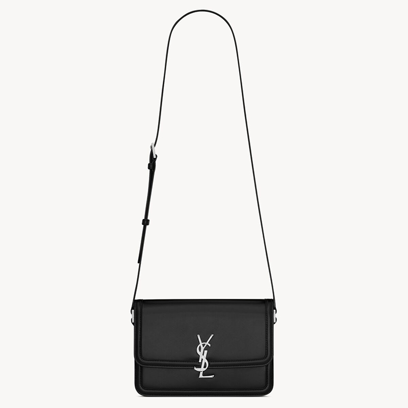 SOLFERINO MEDIUM SATCHEL IN SMOOTH LEATHER 0E1000