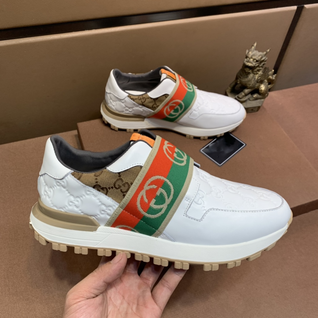 G logo fashion luxury comfortable breathable sneakers
