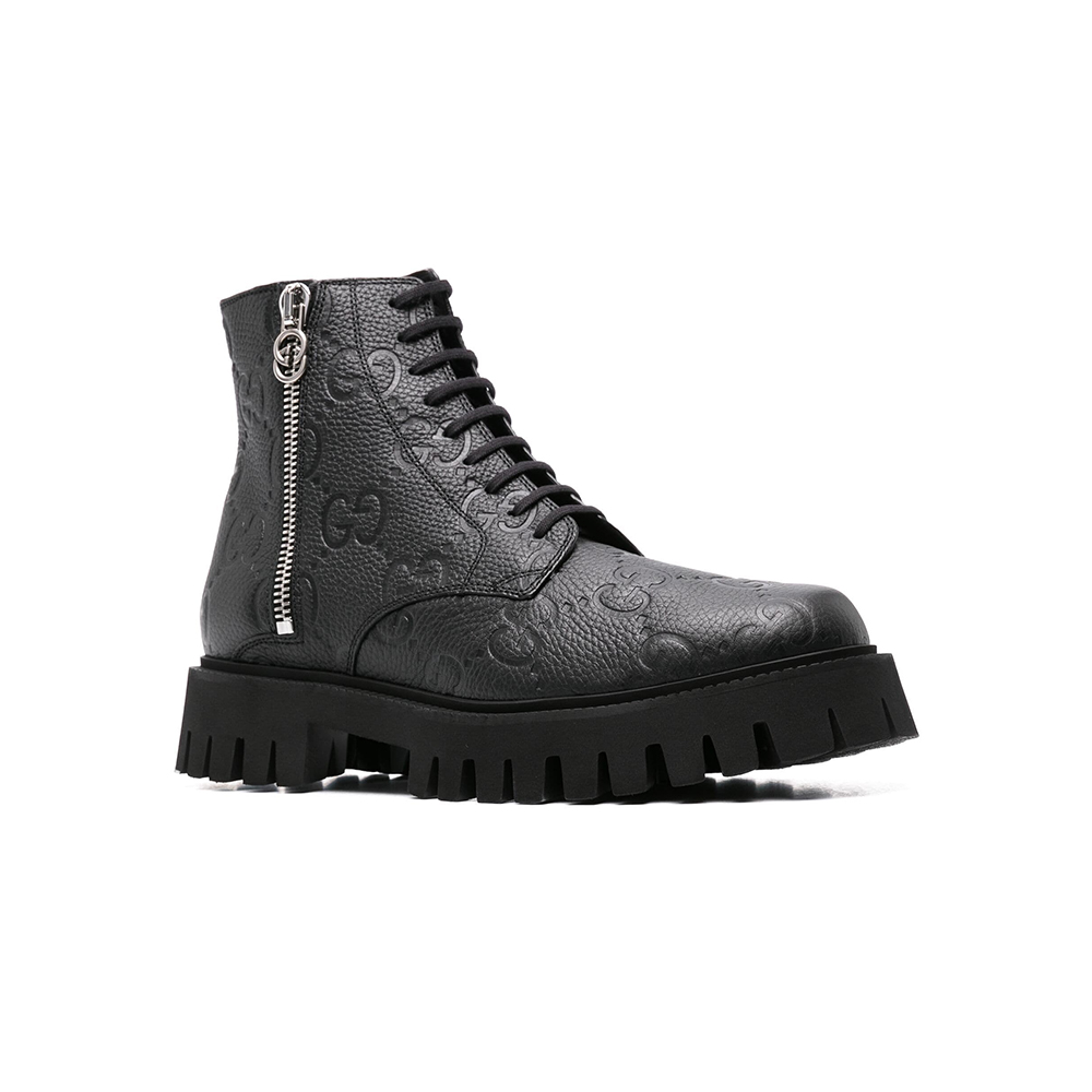 Women's GG leather boots 9181010