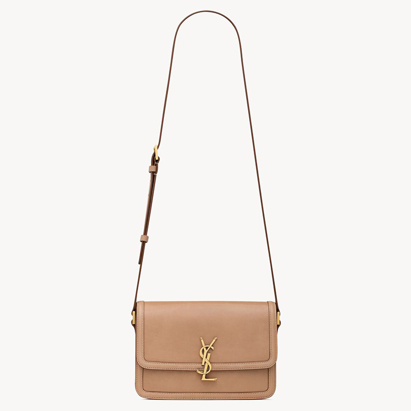 SOLFERINO MEDIUM SATCHEL IN VEGETABLE-TANNE 6W2725D